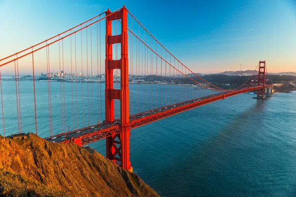 Golden gate, san francisco, california, Stany Zjednoczone Ameryki. — Zdjęcie stockowe