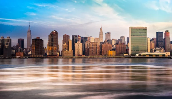 Manhattan, new york city. Verenigde Staten. — Stockfoto