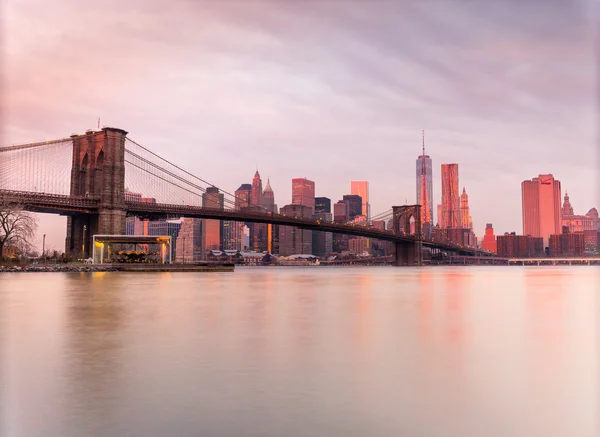 Manhattan, new york city. Stany Zjednoczone Ameryki. — Zdjęcie stockowe