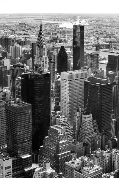 Vista aérea de Manhattan, Nova Iorque. Estados Unidos . — Fotografia de Stock