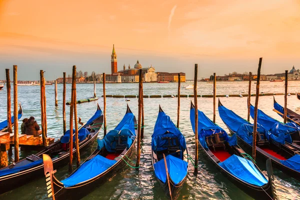 Gondola - Benátky. — Stock fotografie