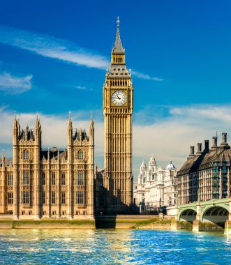big ben, Parlamento evi ve westminster Köprüsü