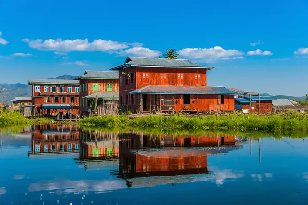 Inle lake, Myanmar. — Zdjęcie stockowe