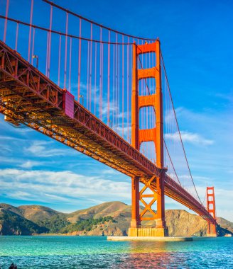 Golden Gate, San Francisco, California, USA. clipart