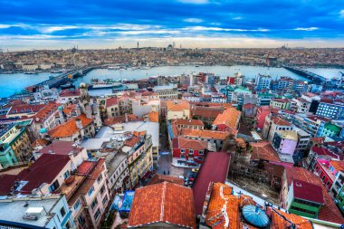 Galata Kulesi, İstanbul, Türkiye.