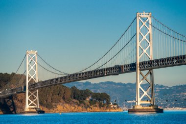 Bay bridge, San Francisco, California, USA. clipart
