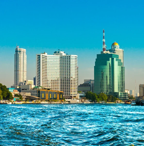 De skyline van Bangkok, thailand — Stockfoto