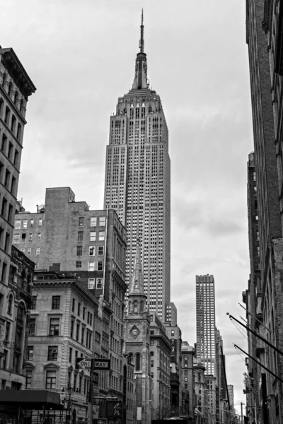 Manhattan, new york city. Amerikai Egyesült Államok. — Stock Fotó