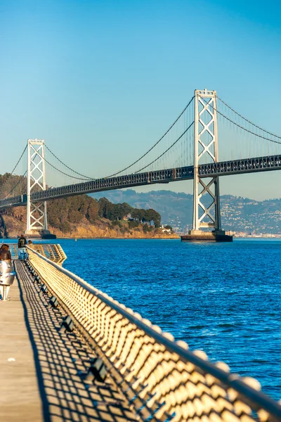 Bay bridge, San Francisco, California, USA. — Stock Photo, Image