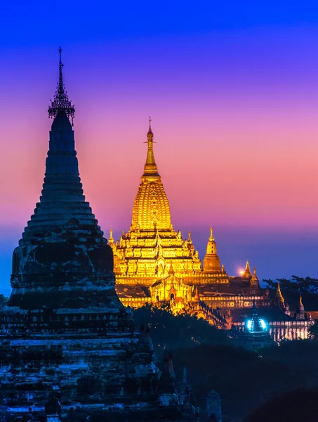 Bagan, Myanmar 'daki Ananda Tapınağı. — Stok fotoğraf