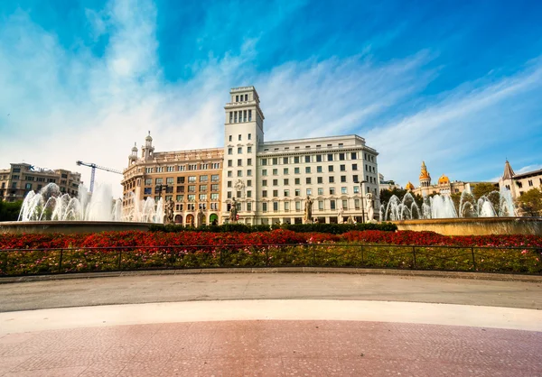 Placa catalunya, Barselona, İspanya
