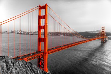 Golden Gate, San Francisco, California, USA. clipart