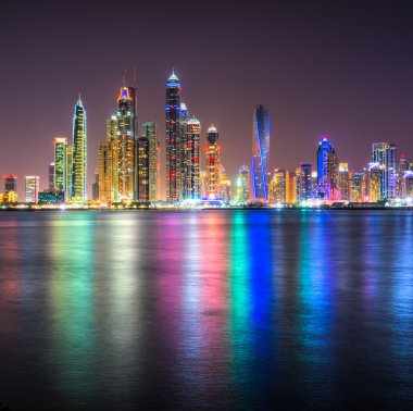 Dubai Marina. clipart