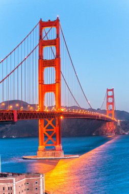 Golden Gate Köprüsü, San Francisco, California.