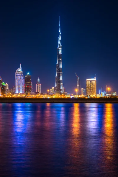 두바이 스카이 라인, 아랍 에미리트 — 스톡 사진