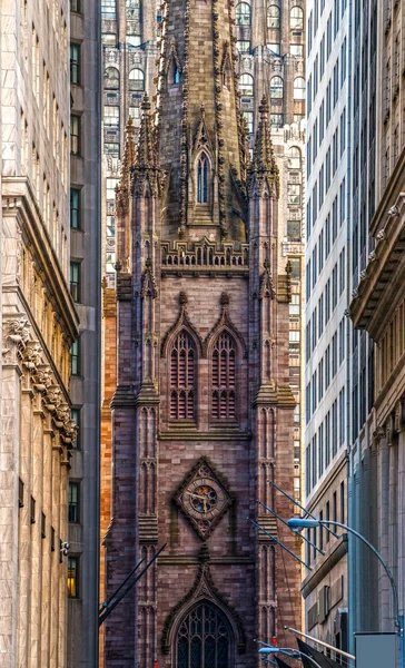 Kościół Świętej Trójcy, new york city. Stany Zjednoczone Ameryki. — Zdjęcie stockowe