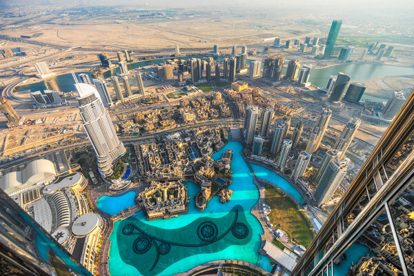 Dubai skyline, UAE