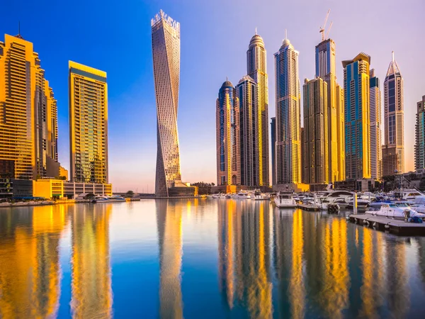 Marina di Dubai . — Foto Stock