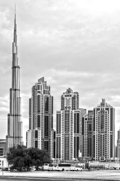 Skyline Dubai, Emirati Arabi Uniti — Foto Stock