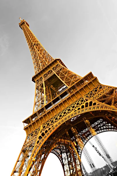 Torre Eiffel al amanecer, París . — Foto de Stock