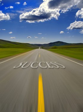 Road to Success clipart
