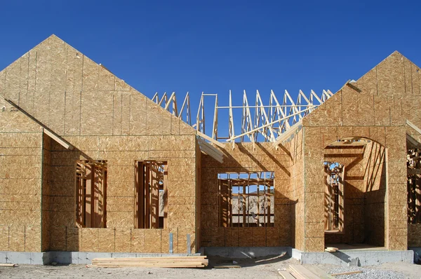 Construction of New Home — Stock Photo, Image