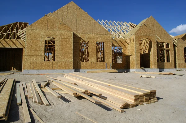 Construction of New Home — Stock Photo, Image