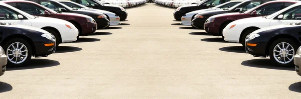 Cars on Car Lot — Stock Photo, Image