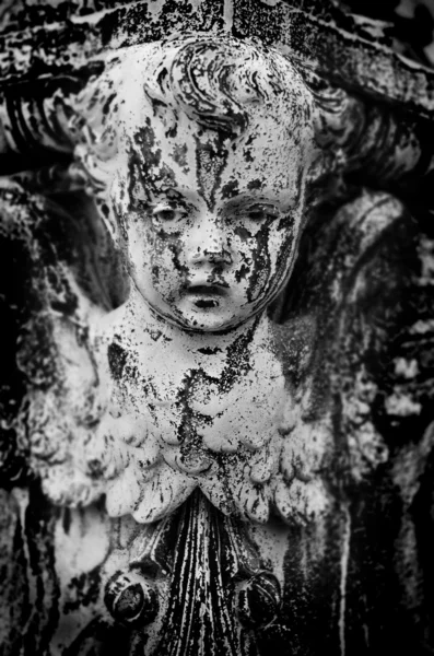 Antieke engel cherub — Stockfoto