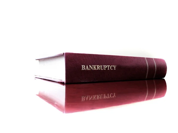 Libro de leyes sobre bancarrota —  Fotos de Stock