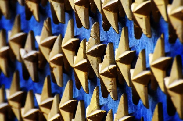 Estrelas de ouro no Monumento de Guerra — Fotografia de Stock