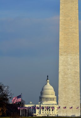 Washington Anıtı bizimle capitol