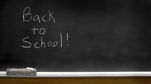 Back to School Chalkboard — Stock Photo, Image