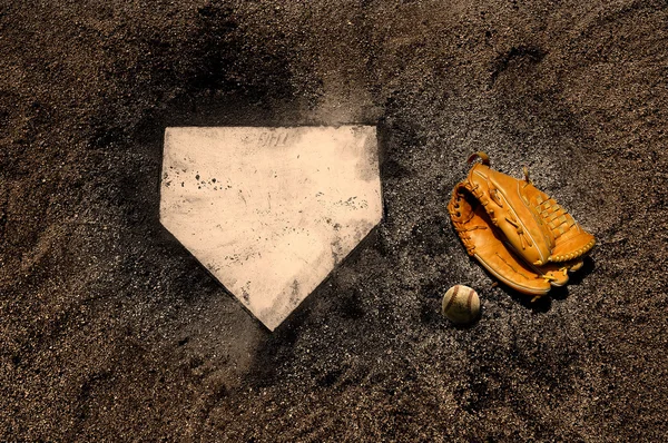 Home Plate — Stockfoto