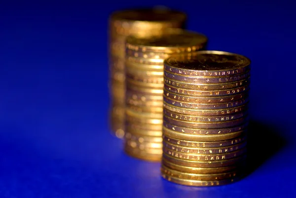 Stack of Gold Coins — Stock Photo, Image