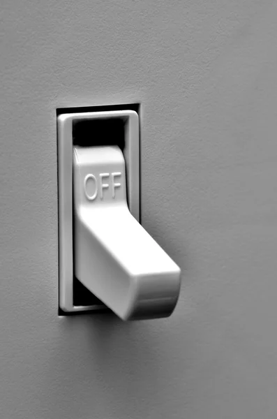 Light Switch in Off Position — Stock Photo, Image