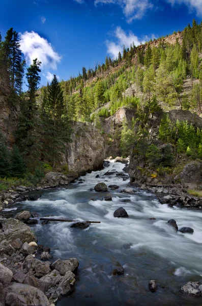 Wodospad park narodowy Yellowstone — Zdjęcie stockowe