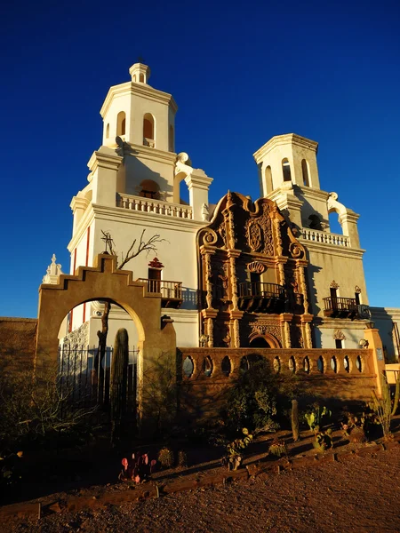 San xavier misji chrześcijańskiej achurch — Zdjęcie stockowe