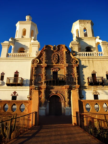 San xavier misji chrześcijańskiej achurch — Zdjęcie stockowe