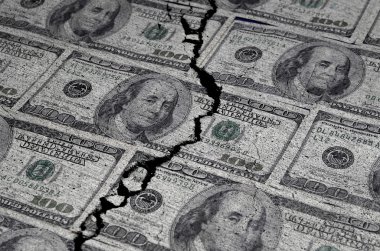 yırtık veya sökük Amerikan Doları