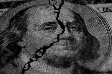 yırtık veya sökük Amerikan Doları