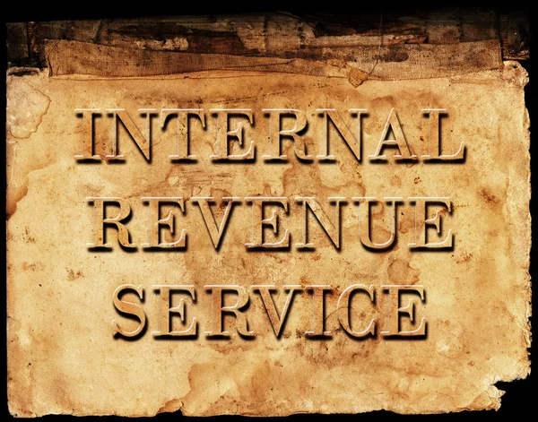 Interne inkomsten service irs — Stockfoto