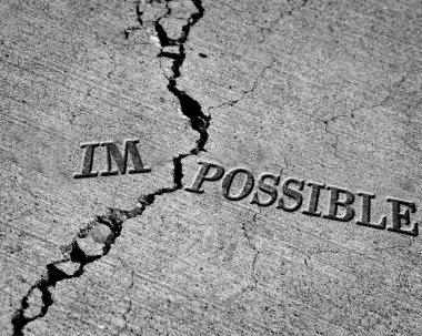 olası çatlamak çimento imkansız dönüm