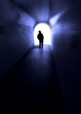 Light at the End of theTunnel clipart