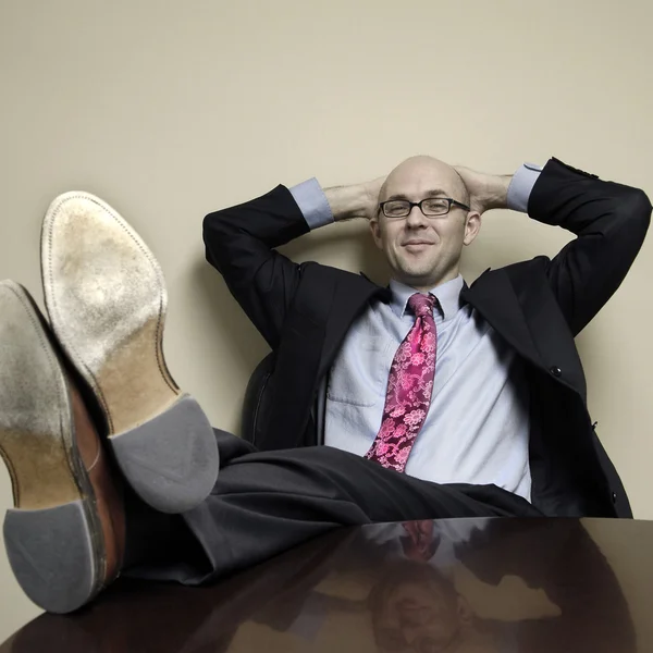 Business Man Relaxing — Stock Photo, Image