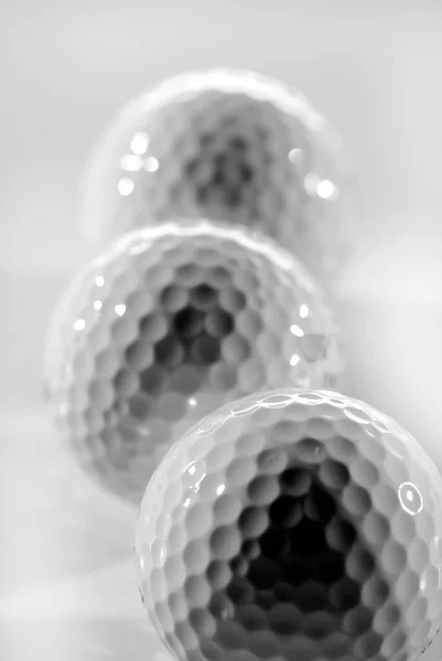 Golf Ball För Sport Och Rekreation För Att Vara Hälsosam — Stockfoto