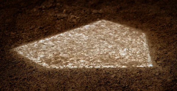 Beyzbol Ana Plaka Oyunu Amerikan Eğlence Puan — Stok fotoğraf