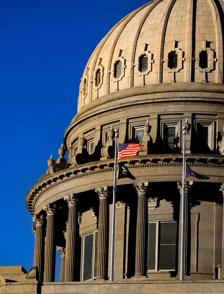 Gedung Idaho State Capitol Yang Mengatur Struktur Pemerintahan Hukum — Stok Foto