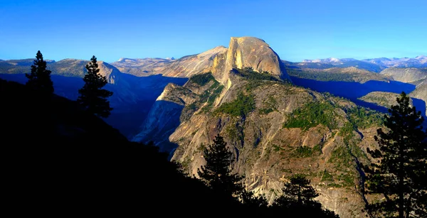 Half Dome Peak Cliffs Yosemite National Park Granite — Stock Photo, Image