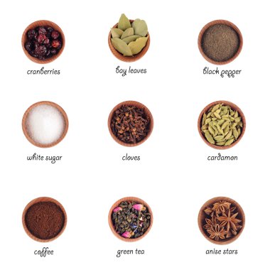 koleksiyonu kümesi baharat